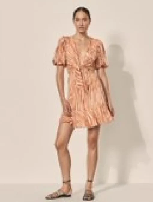 Kivari - Soraya Cut Out Mini Dress (Italian Clay)