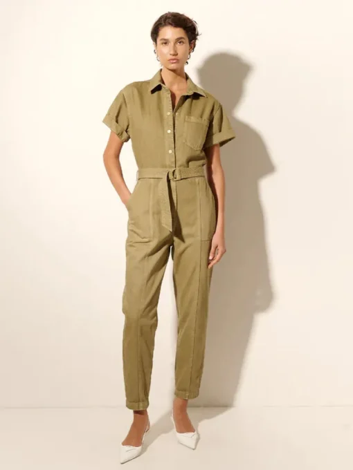 Women Kivari - TAHLIA BOILERSUIT (KHAKI)