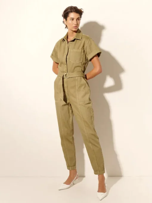 Women Kivari - TAHLIA BOILERSUIT (KHAKI)