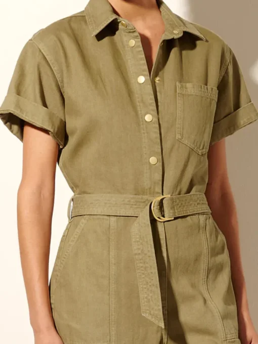 Women Kivari - TAHLIA BOILERSUIT (KHAKI)