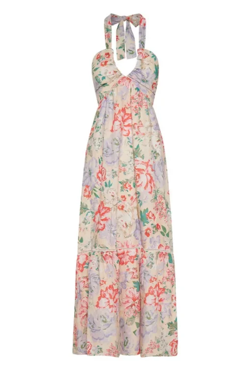 Kivari - Watson Halterneck Maxi FINAL SALE