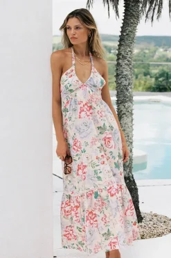 Kivari - Watson Halterneck Maxi FINAL SALE