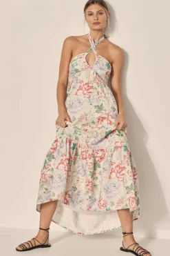 Kivari - Watson Halterneck Maxi FINAL SALE