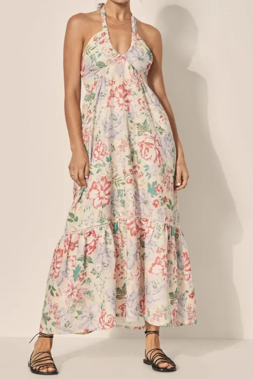 Kivari - Watson Halterneck Maxi FINAL SALE