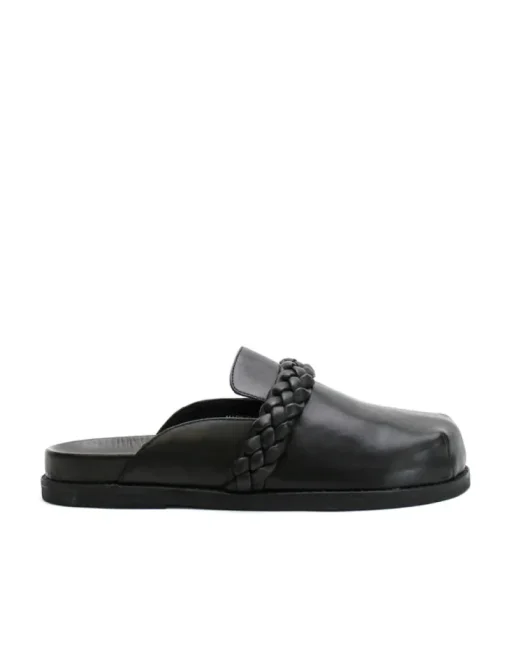 Women La Tribe - Aria Braided Clog (Black)