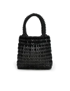 Women La Tribe - BEADED BAG (BLACK)