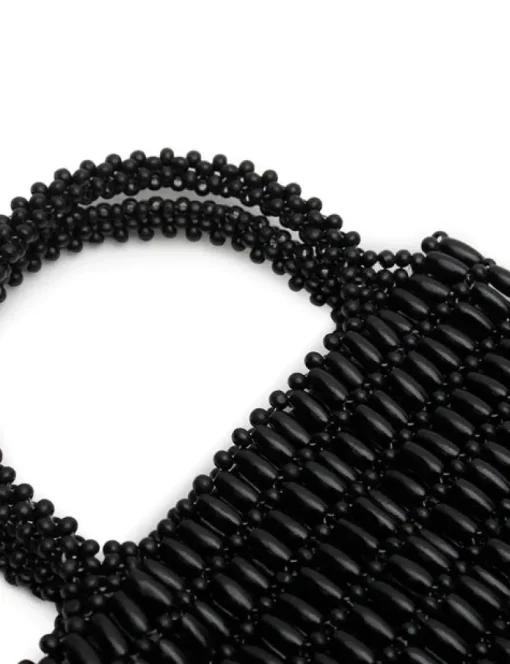 Women La Tribe - BEADED BAG (BLACK)