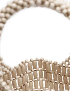 Women La Tribe - BEADED BAG (BONE)