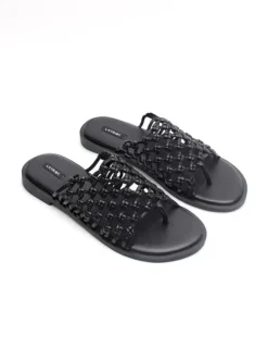 Women La Tribe - Knotted Thong (Black)