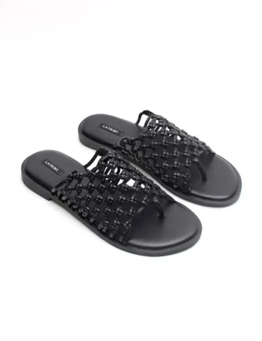 Women La Tribe - Knotted Thong (Black)