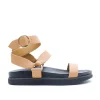 Women La Tribe - Platform Sandal (Light Tan)