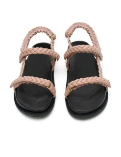 Women La Tribe - Thin Elke Braided Sandal (Rose)