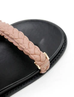 Women La Tribe - Thin Elke Braided Sandal (Rose)