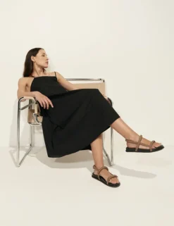Women La Tribe - Thin Elke Braided Sandal (Mocha)