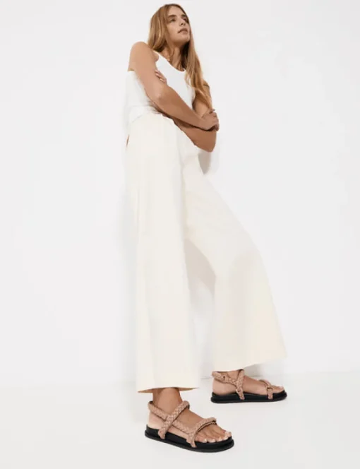 Women La Tribe - Thin Elke Braided Sandal (Rose)