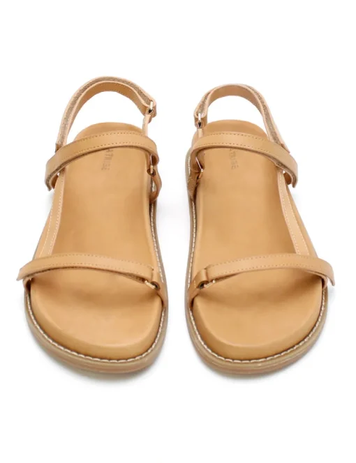 Women La Tribe - Thin Elke Sandal (Light Tan)
