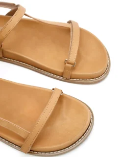 Women La Tribe - Thin Elke Sandal (Light Tan)