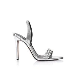 Women Lana Wilkinson - CAMILLE SANDAL (SILVER METALLIC LEATHER)