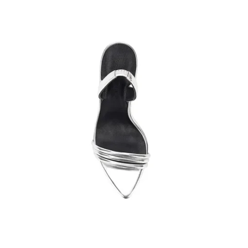 Women Lana Wilkinson - CAMILLE SANDAL (SILVER METALLIC LEATHER)