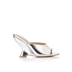 Women Lana Wilkinson - MARTHA WEDGE (SILVER METALLIC LEATHER)