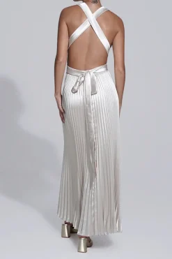 L'IDEE WOMAN L'IDÉE WOMAN - MODERNISTE GOWN (CHAMPAGNE)
