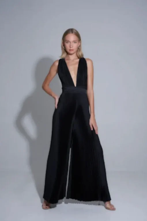 Women L'IDEE WOMAN L'IDÉE WOMAN - MODERNISTE JUMPSUIT (NOIR)