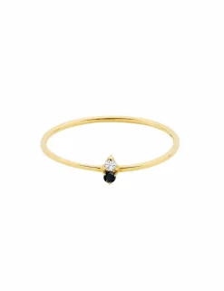 Women LUNA RAE - solar ring (gold)