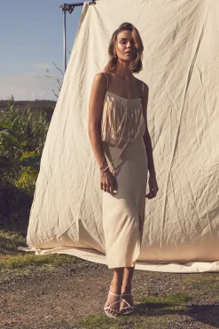 Lune Resort - Sturt Camisole (Hessian Beige)