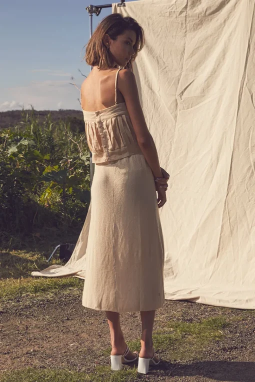 Lune Resort - Sturt Camisole (Hessian Beige)