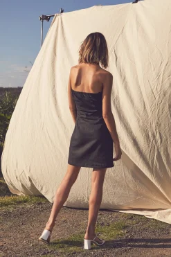Lune Resort - Tiari Strapless Dress (Black)