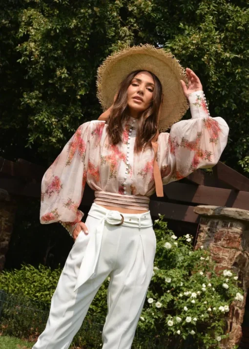Mackenzie Mode - Shooting Stars Pants (Winter White)