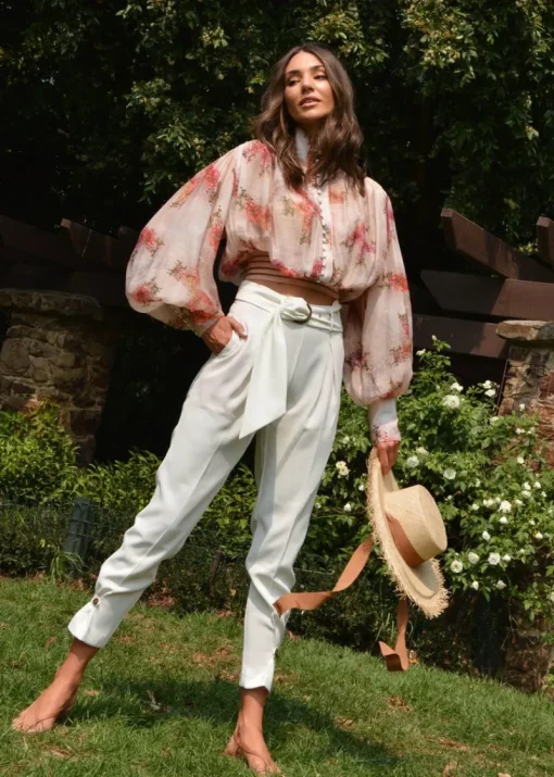 Mackenzie Mode - Shooting Stars Pants (Winter White)