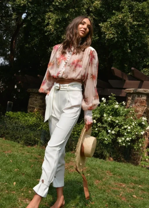 Mackenzie Mode - Shooting Stars Pants (Winter White)