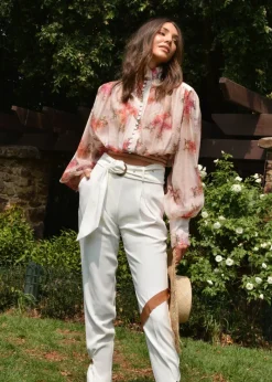 Mackenzie Mode - Shooting Stars Pants (Winter White)