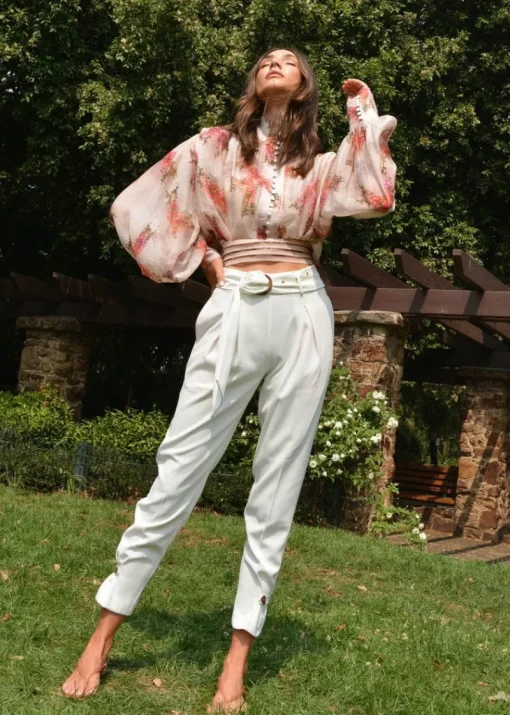 Mackenzie Mode - Shooting Stars Pants (Winter White)