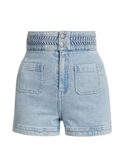 Magali Pascal - Birkin Shorts (Light Denim)