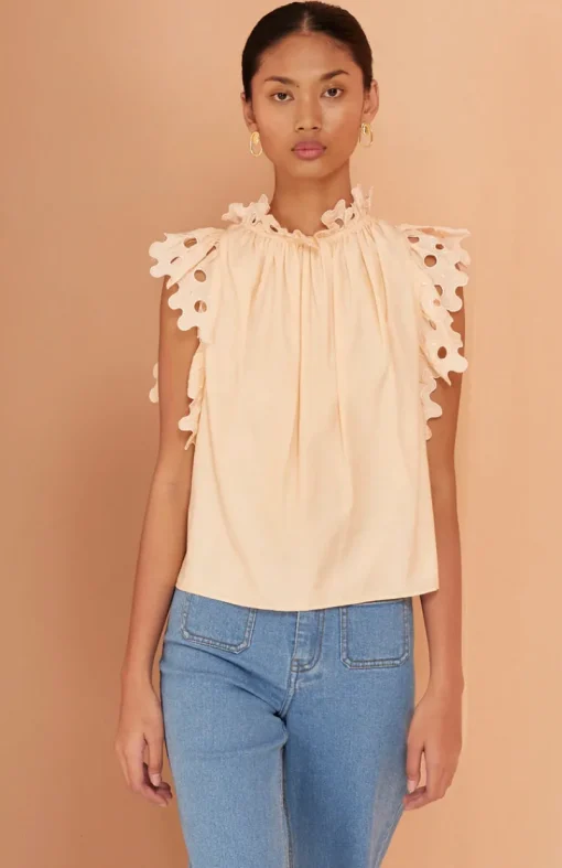 Magali Pascal - Corrine Top (Peach)