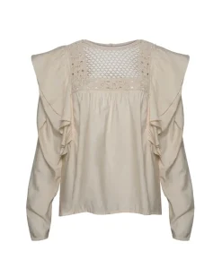 Magali Pascal - Flora Top (Ivory)