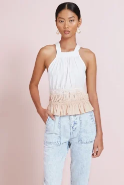 Magali Pascal - Kirana Top (Sunset Peach)