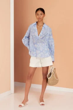 Women Magali Pascal - Lola Shirt (Casablanca Sky)