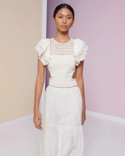 Women Magali Pascal - Lottie Maxi Dress (Ivory)