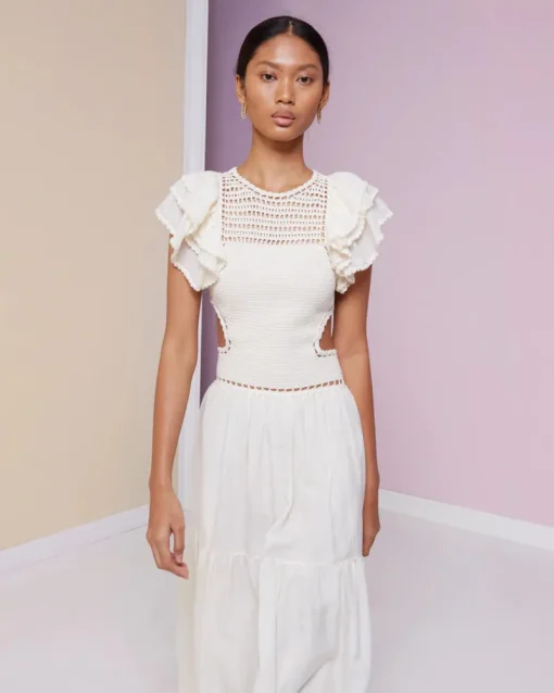 Women Magali Pascal - Lottie Maxi Dress (Ivory)