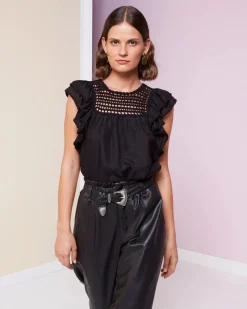 Women Magali Pascal - Lottie Top (Black)