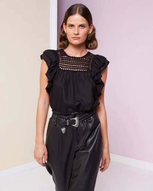 Women Magali Pascal - Lottie Top (Black)
