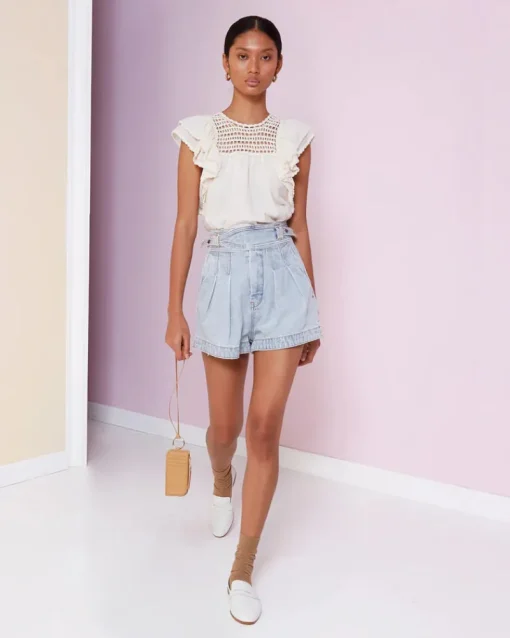 Women Magali Pascal - Lottie Top (Ivory)