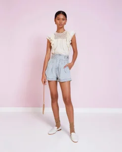 Women Magali Pascal - Lottie Top (Ivory)