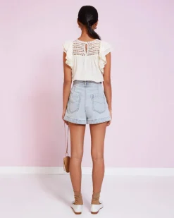 Women Magali Pascal - Lottie Top (Ivory)