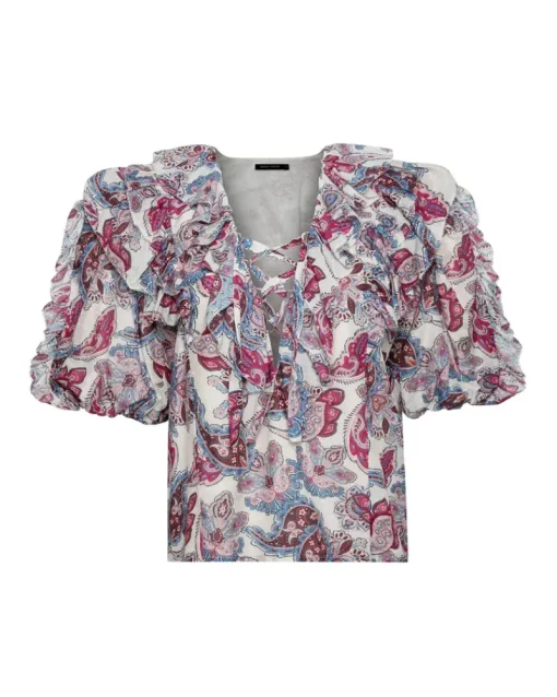 Magali Pascal - Patricia Top (Pristine Paisley Light)