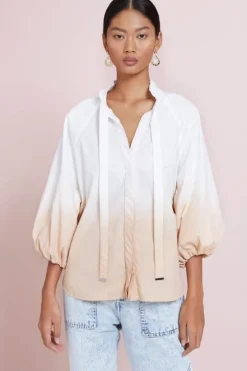 Magali Pascal - Soleil Shirt (Sunset Peach)