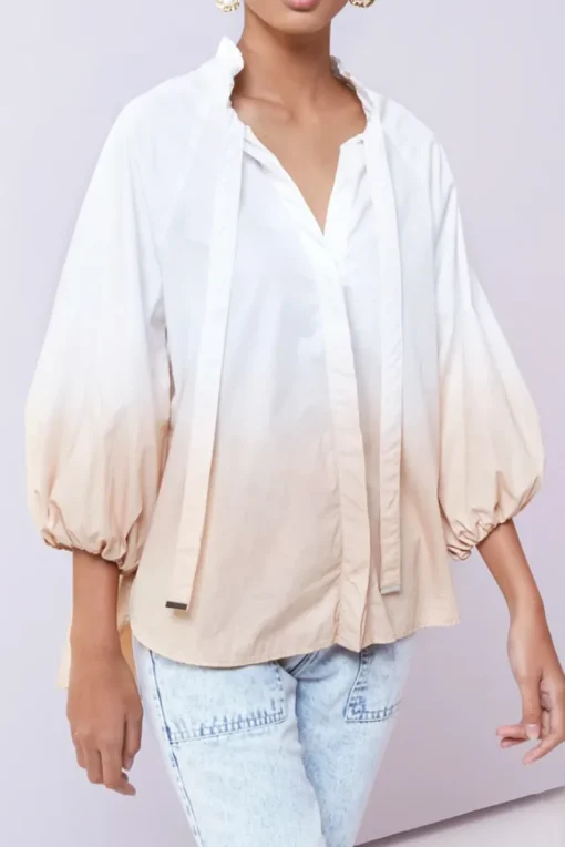 Magali Pascal - Soleil Shirt (Sunset Peach)